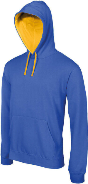 Kontrast Kapuzen Sweater - Reklamnepredmety