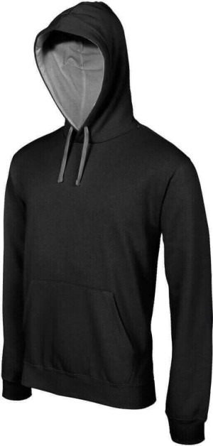 Kontrast Kapuzen Sweater - Reklamnepredmety