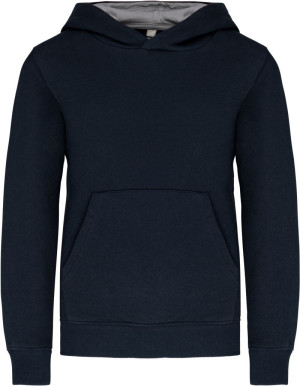 Kinder Kontrast Kapuzen Sweater - Reklamnepredmety