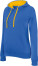 Damen Kontrast Kapuzen Sweater - 0E381696-35AA-4F8C-9874-1A76BECEB96B - variant CC 20K465k6200