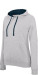 Damen Kontrast Kapuzen Sweater - 7EC09AD4-B115-4031-96B3-AD09EC1A8967 - variant CC 20K465k6400