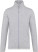 Microfleece Jacke "Falco" - ash-heather - variant 