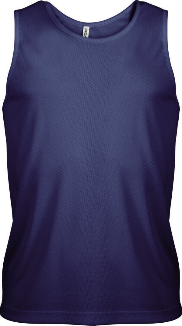 Herren Sport Shirt ärmelllos