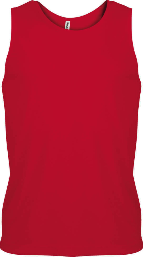 Herren Sport Shirt ärmelllos