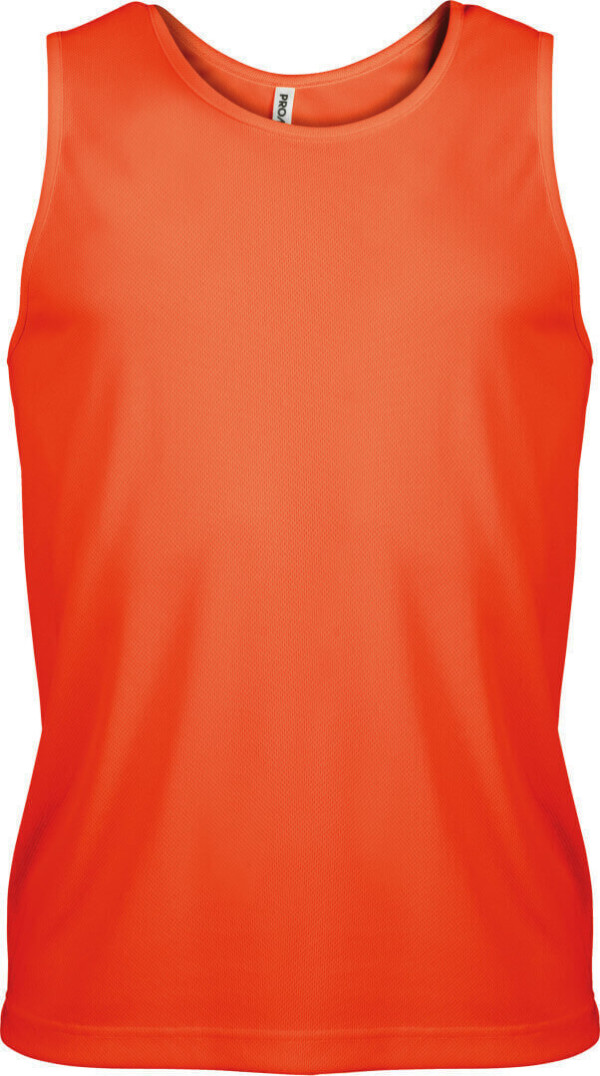 Herren Sport Shirt ärmelllos