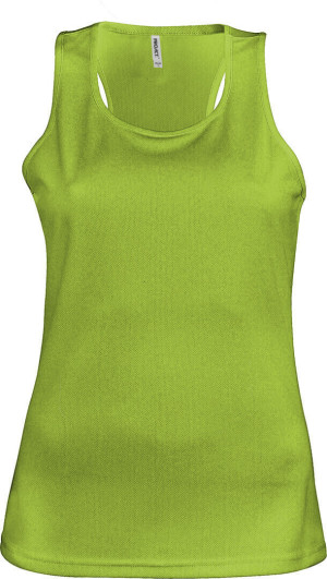 Damen Sport Shirt ärmellos - Reklamnepredmety