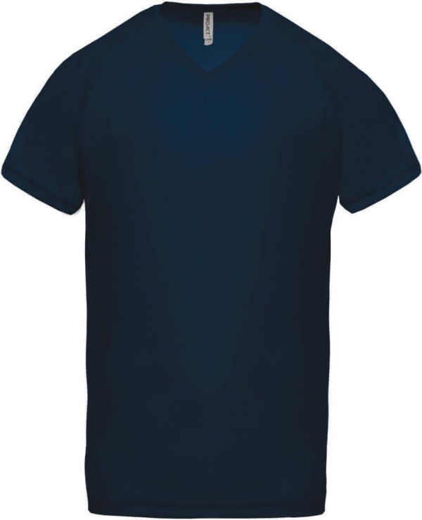 Herren V-Neck Sport T-Shirt
