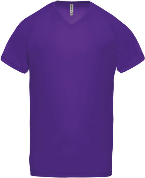 Herren V-Neck Sport T-Shirt