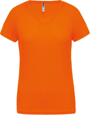Damen V-Neck Sport T-Shirt - Reklamnepredmety