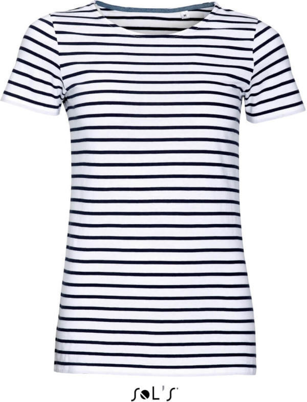 Damen T-Shirt gestreift