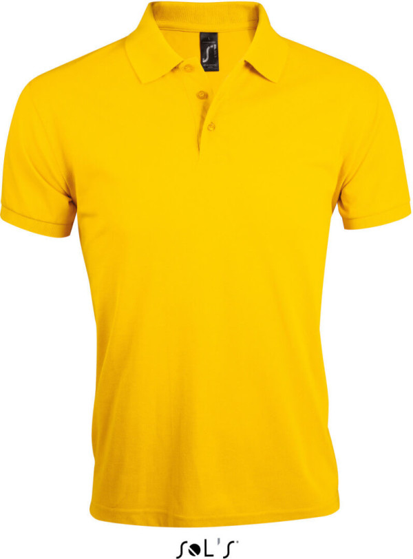 Herren Heavy Piqué Polo