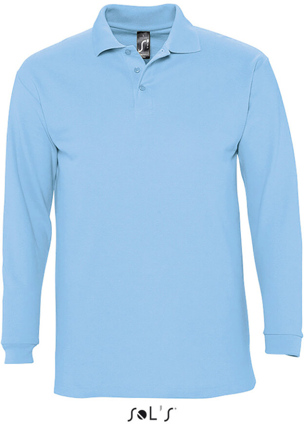 Piqué Polo langarm