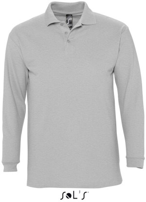 Piqué Polo langarm - Reklamnepredmety