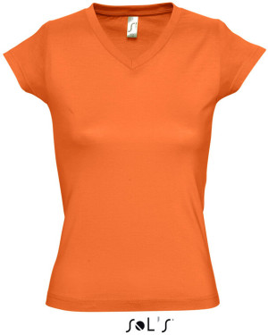 Damen V-Neck T-Shirt - Reklamnepredmety