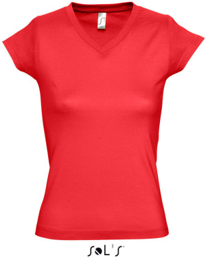 Damen V-Neck T-Shirt - Reklamnepredmety