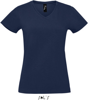 Damen V-Neck T-Shirt heavy - Reklamnepredmety