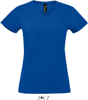 Damen V-Neck T-Shirt heavy - Reklamnepredmety