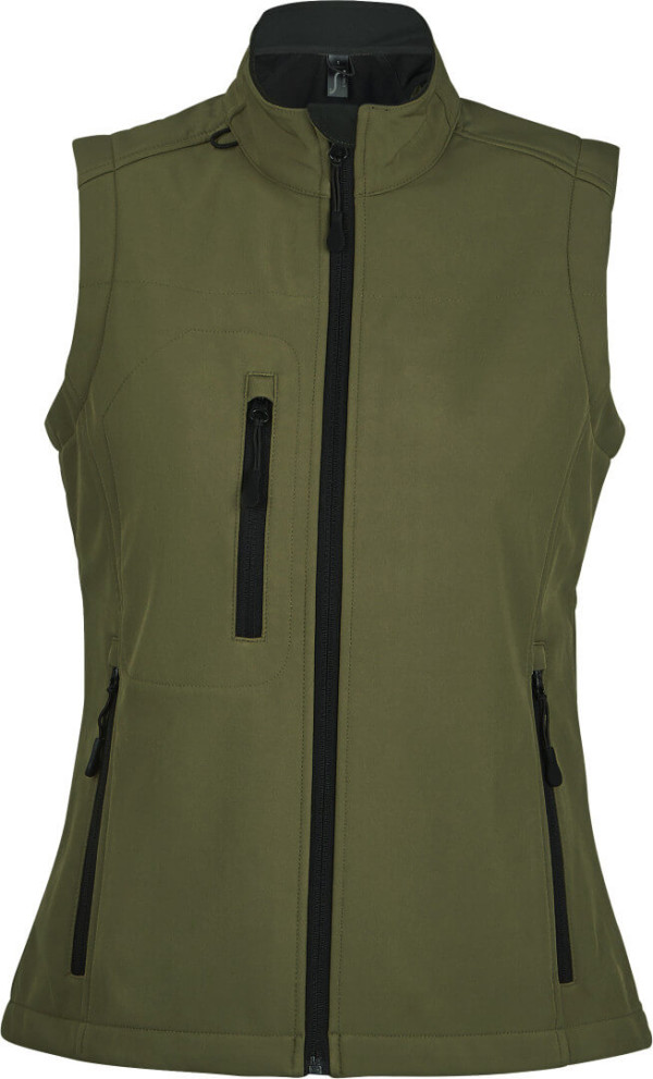 Damen 3-Lagen Softshell Gilet