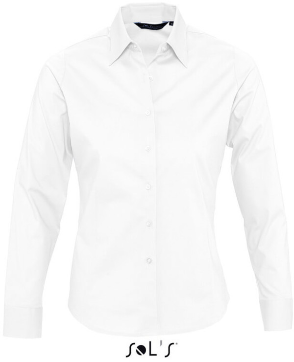 Stretch Bluse langarm