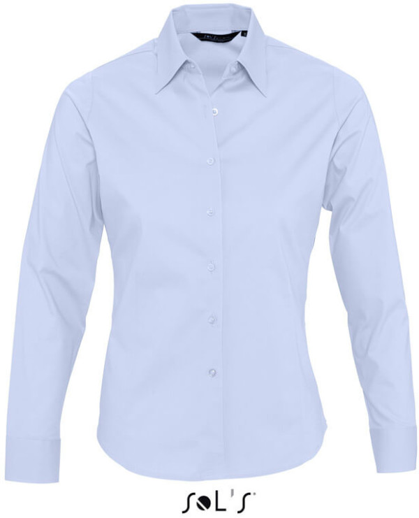 Stretch Bluse langarm