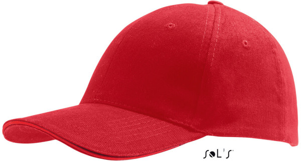 6 Panel Baseball Kappe