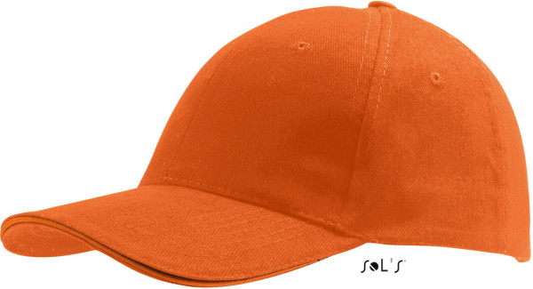 6 Panel Baseball Kappe