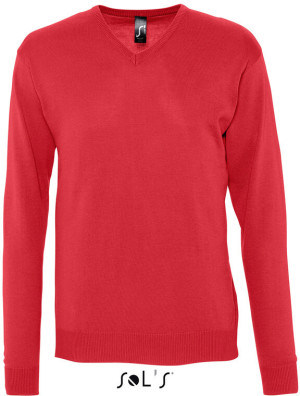 Gestrickter Herren V-Neck Pullover - Reklamnepredmety
