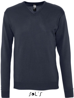 Gestrickter Herren V-Neck Pullover - Reklamnepredmety