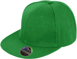 6 Panel Flat Peak Kappe - Reklamnepredmety