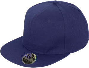 6 Panel Flat Peak Kappe - Reklamnepredmety