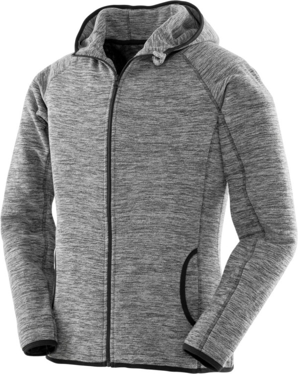 Damen Microfleece Kapuzenjacke