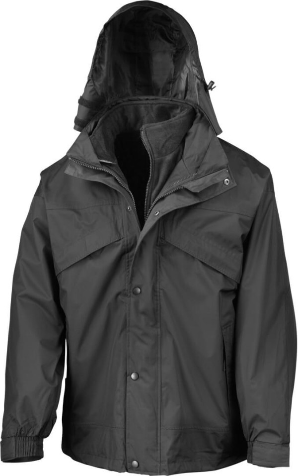 3-in-1 "Zip & Clip" Jacke