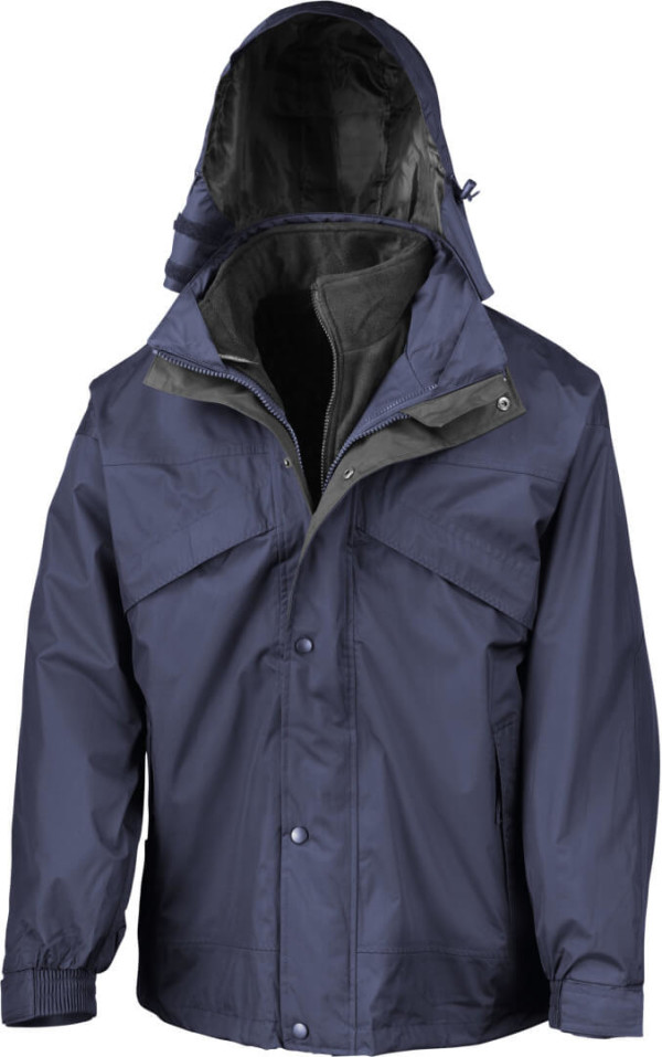 3-in-1 "Zip & Clip" Jacke