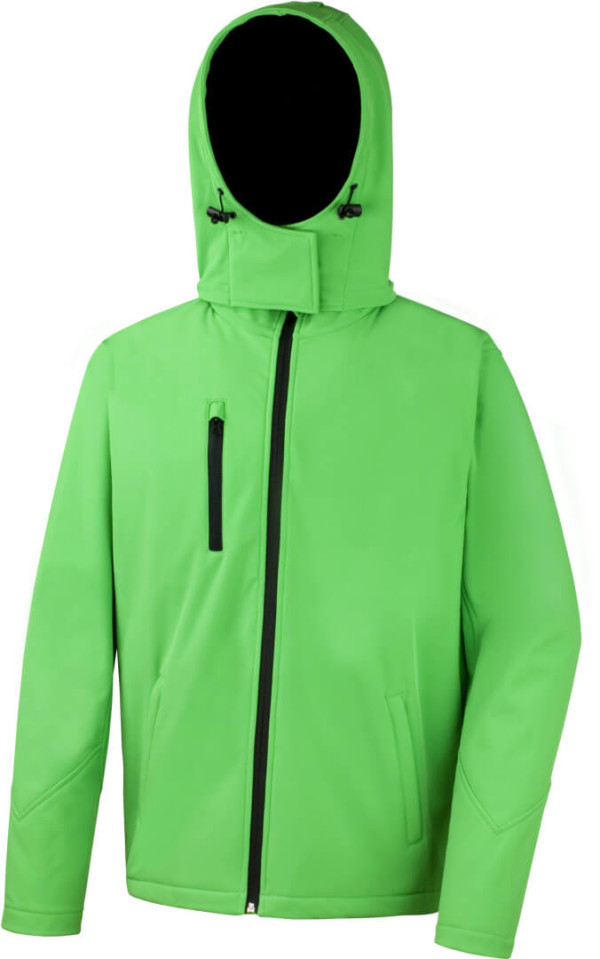 Herren 3-Lagen Softshell Kapuzen Jacke