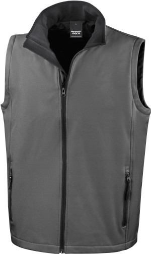2-Lagen Herren Softshell Gilet"Printable" - Reklamnepredmety