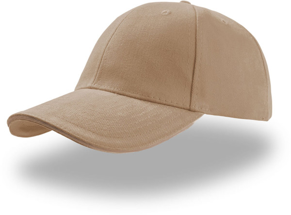 6 Panel Twill Kappe