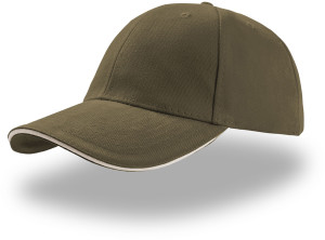 6 Panel Twill Kappe - Reklamnepredmety