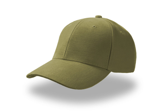 Gebürstete 6 Panel Heavy Baumwoll Twill Kappe
