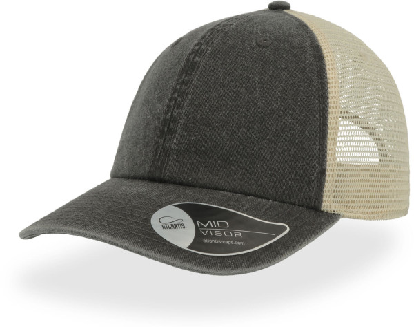 6 Panel Trucker Kappe