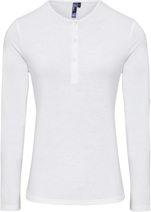 Damen Rollärmel T-Shirt langarm - Reklamnepredmety