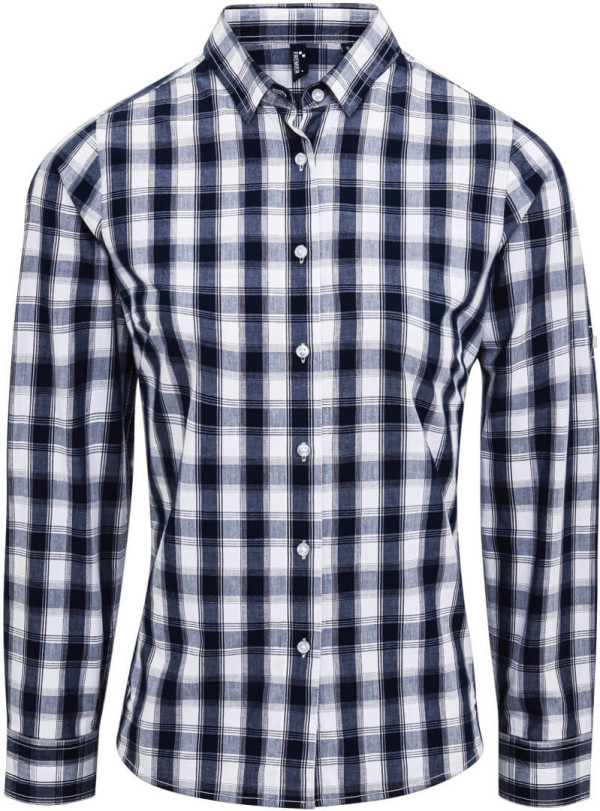 Popeline Bluse "Mulligan" langarm