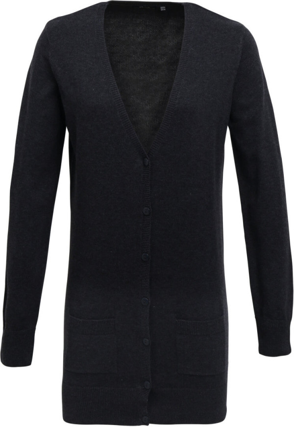 Damen Strickjacke lang