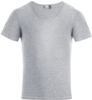 Herren Slim Fit V-Neck-T - Reklamnepredmety