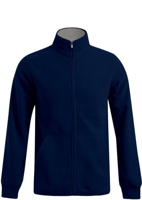 Herren Double Fleece Jacke