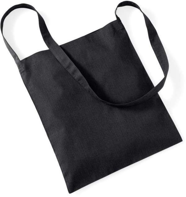 Baumwolltasche mit langem Henkel