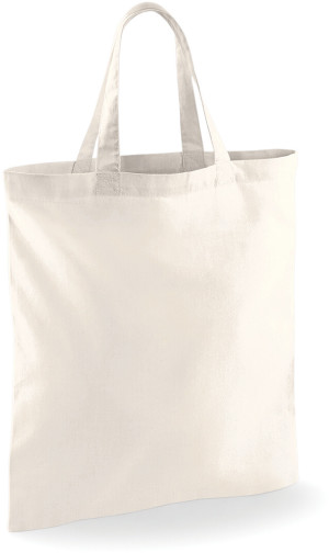 Baumwolltasche mit kurzem Henkel - Reklamnepredmety