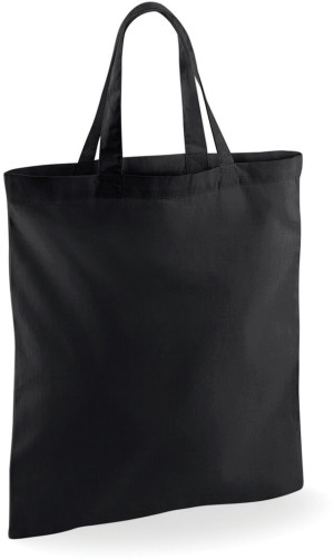 Baumwolltasche mit kurzem Henkel - Reklamnepredmety