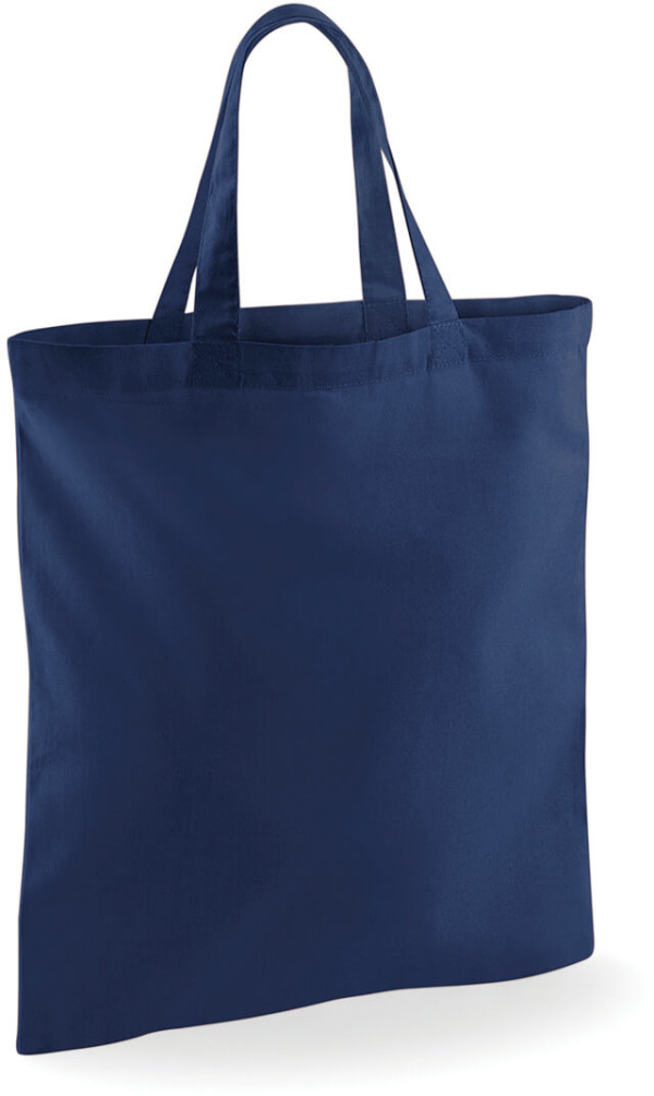Baumwolltasche mit kurzem Henkel