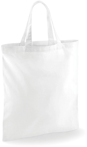 Baumwolltasche mit kurzem Henkel - Reklamnepredmety