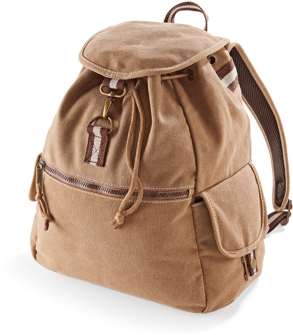 Vintage Canvas Rucksack